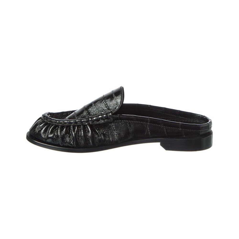 Saint Laurent Leather Loafer, Black - Picture 2 of 5